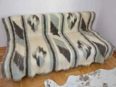 Carpathian plaid I Carpathian wool blanket real wool - Image 1 of 2