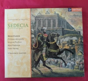 Alessandro Scarlatti Sedecia Re Di Gerusalemme Classical Opera Music CD Box Set - Picture 1 of 11