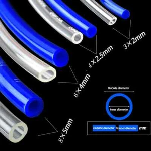 Dental Polyurethane PU chair water vapor Air Hose Pipe Tube Blue 4mm x 2.5mm 10m - Picture 1 of 4
