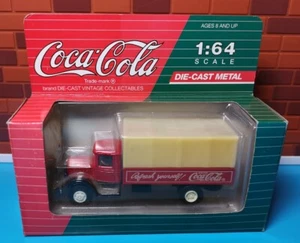 1991 Hartoy COCA COLA Serve Drink Truck Mack Model BM 1:64 MIB C01031 NEW BOXED - Picture 1 of 4