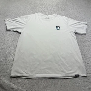 Patagonia Capilene Cool Daily Hiking Shirt White UPF 50 Short Sleeve Mens Size L - Picture 1 of 15