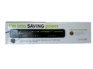 EMBERTEC EMBERSTRIP 8 Outlet Plug Strip Power Saving Surge Protector NEW - Picture 1 of 6