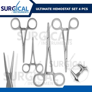 Ultimate Juego de Hemostato, 4 Piezas Rectas Ideal para Herramientas de Hobby, Pesca, Electro - Imagen 1 de 7