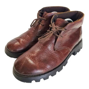 DULUTH TRADING CO. Stiefel Herren Größe 9,5 Braun Leder Chukka Freizeitschuhe 41503 - Bild 1 von 11