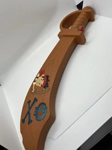 Disney Mattel Jake and the Neverland Pirates 17” Talking Sword with Lights Toy - Picture 1 of 6