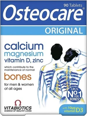 Vitabiotics Osteocare Calcio Magnesio Vitamina D, Zinc - 90 Comprimidos Foto 1 de 4
