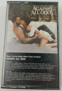 Against All Odds Music From Motion Picture Soundtrack Cassette Tape Atlantic  - Picture 1 of 5