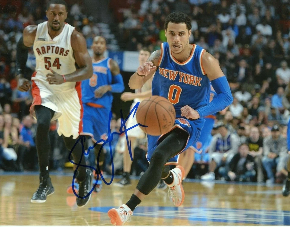 Foto autografiada firmada por Shane Larkin 8x10 certificado de autenticidad NY Knicks Foto 1 de 1