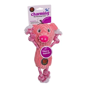 Charming Pet Ranch Roperz K9 Tuff Guard Pull And Squeak Plush Dog Toy 10 Inches - Picture 1 of 1