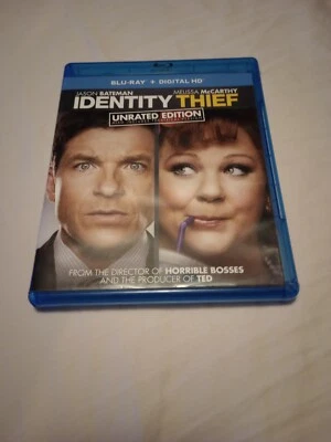 Identity Thief Unrated Edition Blu-ray Digital HD Ultraviolet UV Copy like NEW - Image 1 of 4