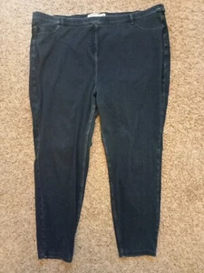 NEXT ladies jersey denim leggings, full length, UK 24R - Picture 1 of 3