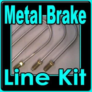 Metal brake line kit for Chevrolet 1/2 ton 2wd trucks 1951-1966 - Foto 1 di 3