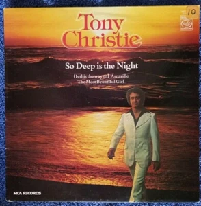 Tony Christie: So Deep Is The Night 12" Vinyl LP 1978 Excellent Condition - Picture 1 of 3