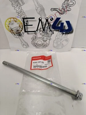 Honda Genuine OEM Rear Axle Bolt XR70R CRF50F CRF70F XR50R 42301-GCF-670 - Image 1 of 2