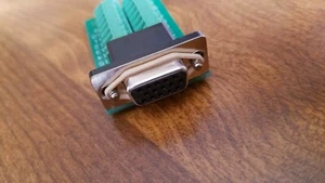 WINFORD: BRKSD15HDF-C Slim profile Female Breakout Board. (High Density 15-pin) - Picture 1 of 7