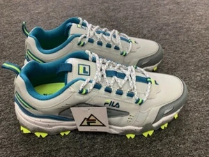 FILA MENS OAKMONT TRAIL GREY/BLUE/YELLOW 1JM00842 - Picture 1 of 4