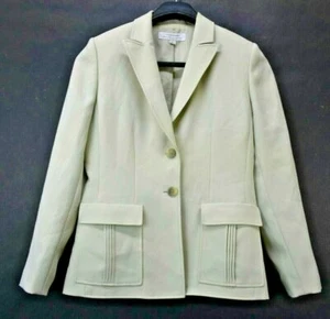 Tahari Arthur S Levine Women's Size 6 2-Button Blazer Sport Coat Jacket Green - Picture 1 of 6