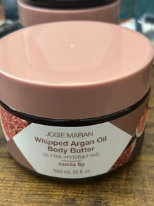 Josie Maran Whipped Argan Oil Body Butter - Vanilla Fig, 19oz new without box - Picture 1 of 3