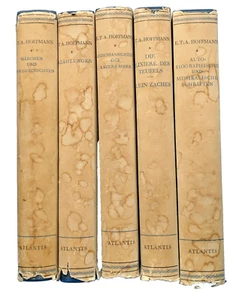 ETA Hoffmann Autobiographische und Musikalische Schriften 5 Vol German Text 1946 - Picture 1 of 17