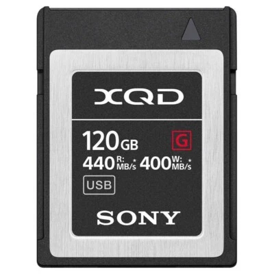 BS NEW SONY XQD Card G Series 120GB QD-G120F From JAPAM Camera Accessory JAPAN - Image 1 of 2