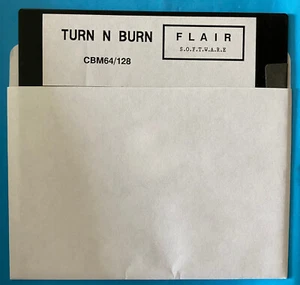 Turn N Burn Cbm Disk - Commodore C64/C128 Games Disk, Top, RAR - Picture 1 of 1