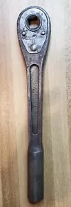DE COLECCIÓN CRAFTSMAN 10 " CÍRCULO H ~ LLAVE DE TRINQUETE ~ 1/2" HEMBRA ~ EE. UU. ~ "TAL CUAL" - Imagen 1 de 8