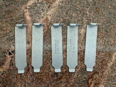 HP Low profile PCI Slot covers Blanking Plates - LOT OF 5  - Image 1 of 4