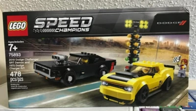 LEGO 75893 Speed Champions 2018 Dodge Challenger SRT Demon 1970 Dodge Challenger Foto 1 de 2