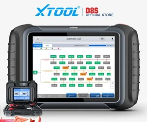 XTOOL D8S Car Diagnostic Scanner Automotive Scanner ECU Coding - Picture 1 of 10