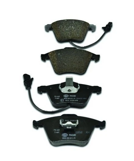 Juego de pastillas de freno delanteras Pagid para Audi A4, A6, RS4, S4 4F0698151K Foto 1 de 1