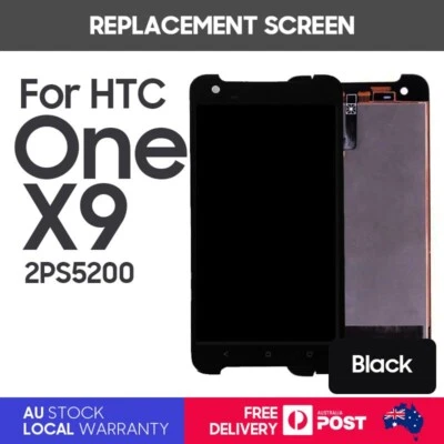 New Replacement LCD Display Touch Screen for HTC One X9 Black - Image 1 of 2