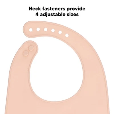 Silicone Bib Toddler Bib Dishwasher Safe Safe Silicone For Eating - image 1 of 4