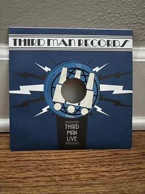 POWER Serpent City & Road Dog Live at Third Man Records NEW 7'' BLUE Vinyl - Image 1 of 3