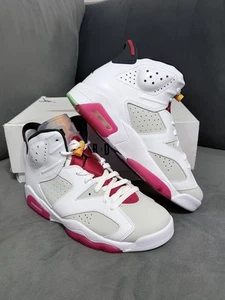 Nike Air Jordan 6 Hare CT8529-062 OG VI Retro Blanco Rojo Para Hombre Talla 8.5 - Imagen 1 de 6