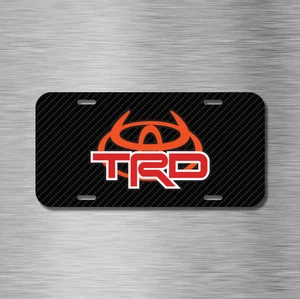 NUEVO TRD Aluminio Placa Coche SUV - Imagen 1 de 2