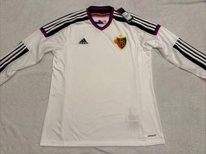 Maglia calcio uomo Adidas FC Basel 2014-15 manica lunga versione giocatore Large L - Foto 1 di 12