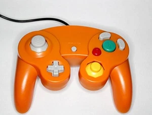 Nintendo GameCube Replacement Controller Orange By Mars Devices - Picture 1 of 4