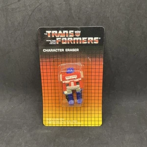 MOC Optimus Prime Character Eraser Transformers Unpunched 1985 Vtg Spindex - Picture 1 of 5