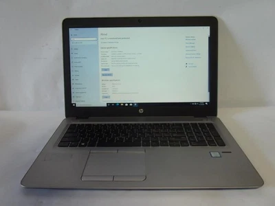 HP EliteBook 850 G4 15.6" Core i5-7200U 2.5GHz 8GB 256GB SSD W10 Laptop (M81) - Image 1 of 4