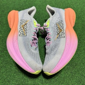 Hoka Mach 6 Shoes Womens 9 Illusion Dusk Daily Road Running Marathon Trainer - Picture 1 of 12
