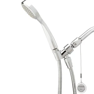 evolve Technologies Evolve 3-Spray 1.5 GPM Handheld Showerhead with TSV in Ch... - Picture 1 of 8