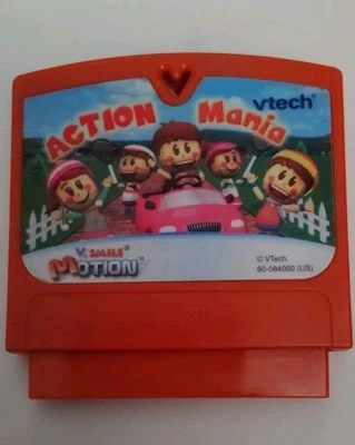 2009 VTech VSmile Motion Action Mania Game Cartridge TESTED WORKING - Image 1 of 4