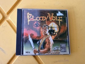 Bloody Wolf TurboGrafx-16 Complete CIB Authentic