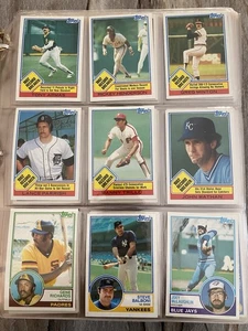 1983 TOPPS baseball full complete 1-792 card set NM-NM+++ Boggs Sandberg Gwynn - Picture 1 of 6