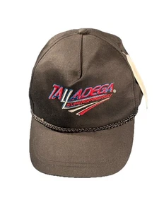 Cappello Vintage Taladega Super Speedway Rope Trucker Snap Back ISC MOTORSPORTS - Foto 1 di 10