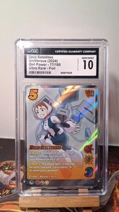 Zero Satellites FOIL UniVersus CCG My Hero Academia Girl Power UR CGC 10 GEM MIN - Bild 1 von 3