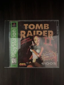 Tomb Raider II Starring Lara Croft (Sony PlayStation 1, 1997) - Imagen 1 de 3