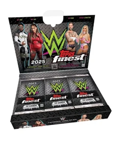 2025 Topps Finest WWE Hobby Box Brand New Sealed In Hand ✅USE % CODE ✅ - Picture 1 of 1