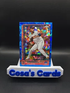 EMMANUEL CLASE 2025 TOPPS CHROME SAPPHIRE BASEBALL #135 GUARDIANS - Picture 1 of 2