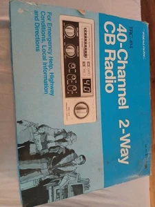 Vintage Realistic TRC-414 40-Channel 2-Way CB Radio - Zdjęcie 1 z 8